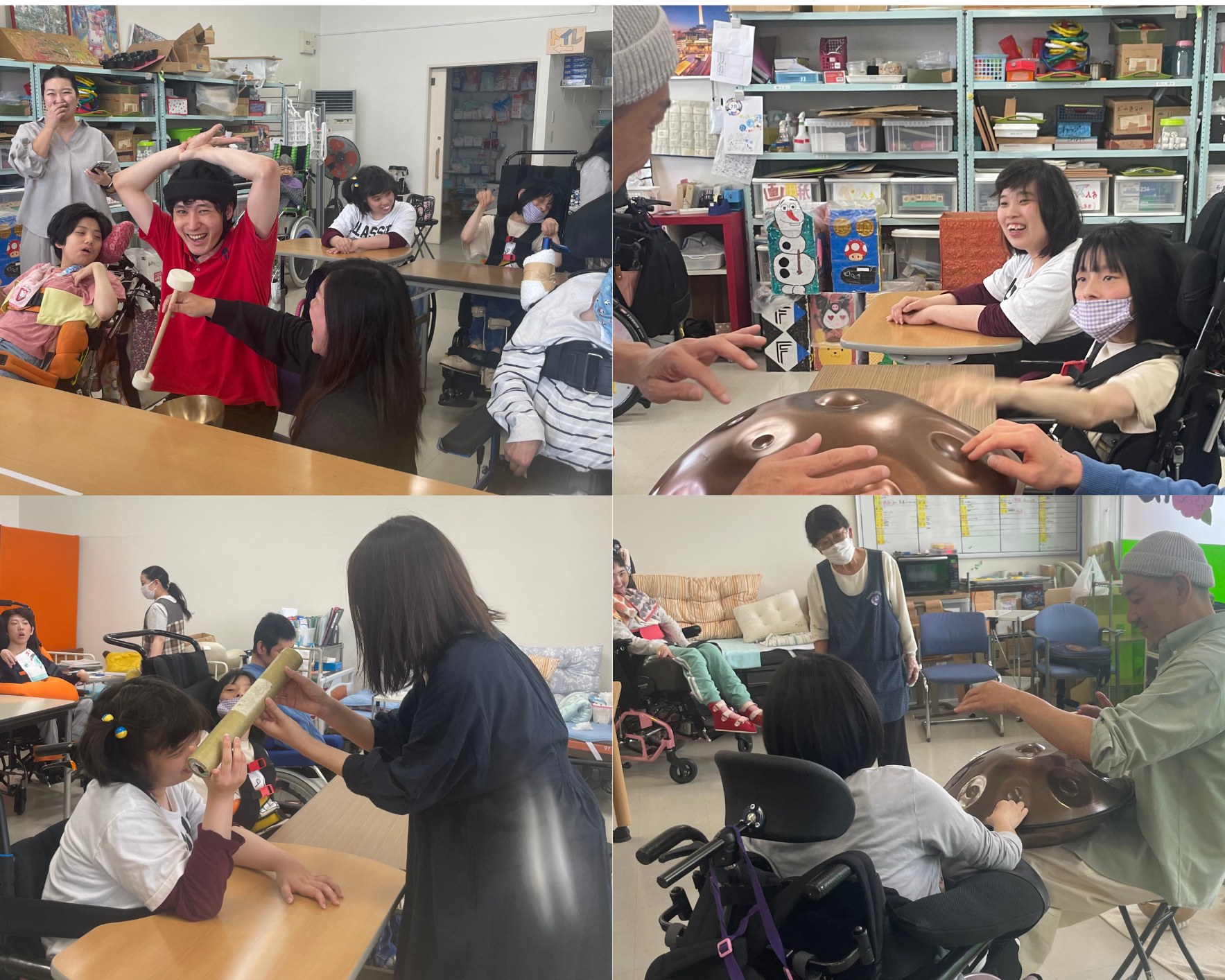能登での活動の様子