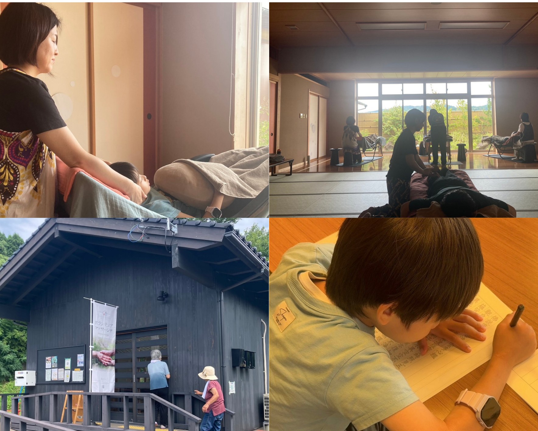 能登での活動の様子